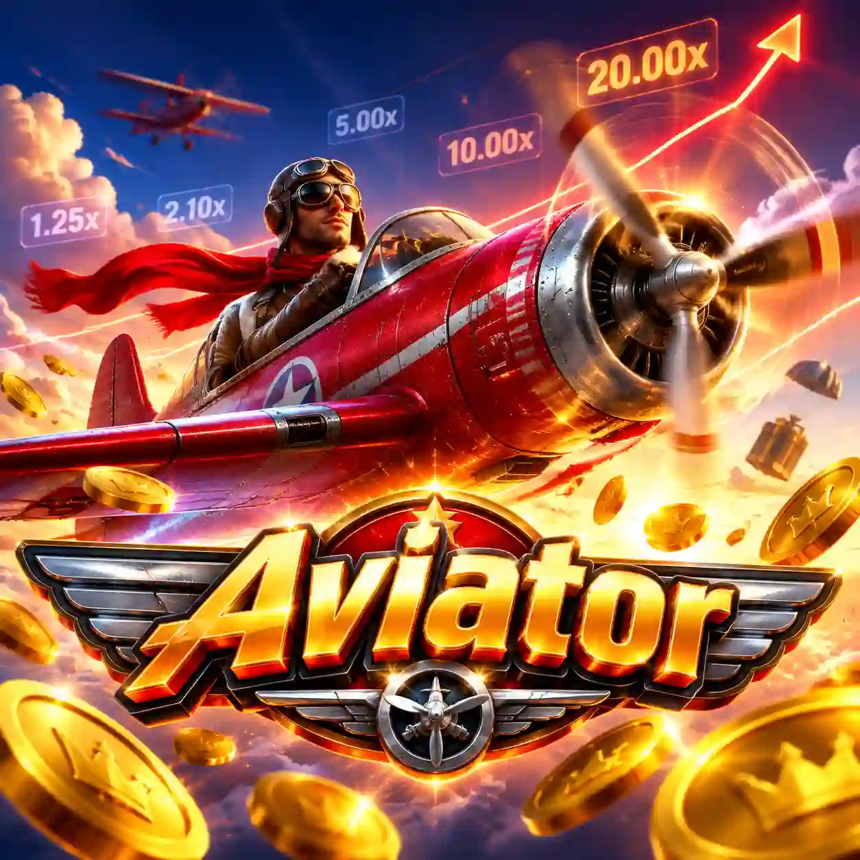 Aviator estilo crash no catálogo